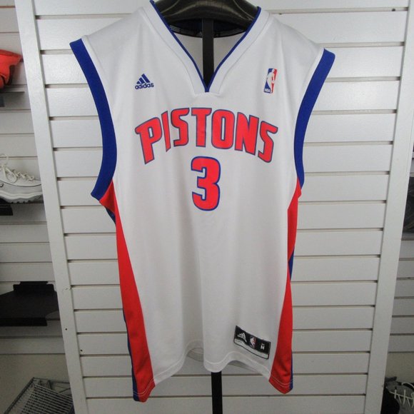adidas Other - Adidas Detroit Pistons #3 Stuckey Jersey Men's M